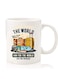 Premium Quality Two Sided Printed Coffee Mug Tea Cup For Home Office, Kids Men Women Aim for the world