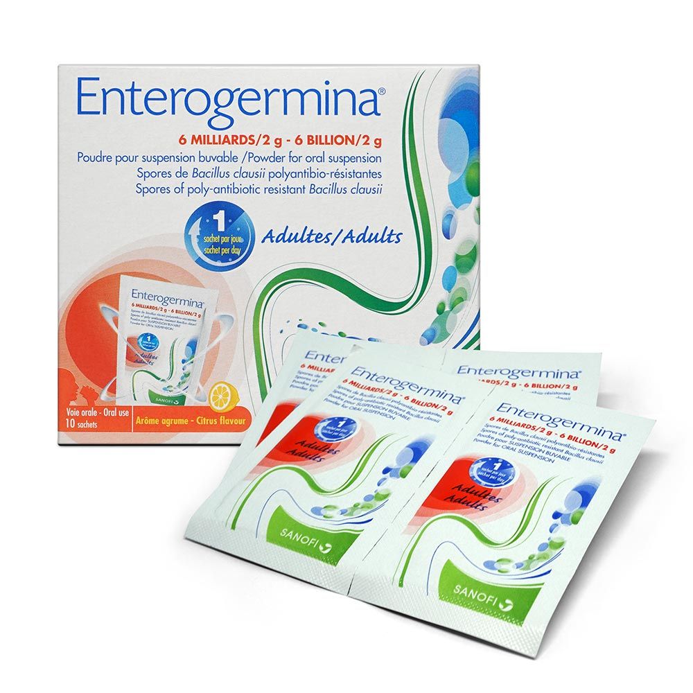 Buy Enterogermina Adult 6 Billion Suspension Sachets 10's Online ...