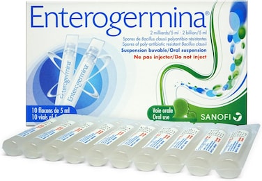 Enterogermina Probiotic Oral Suspension 2 Billion/5ml Vials 10's
