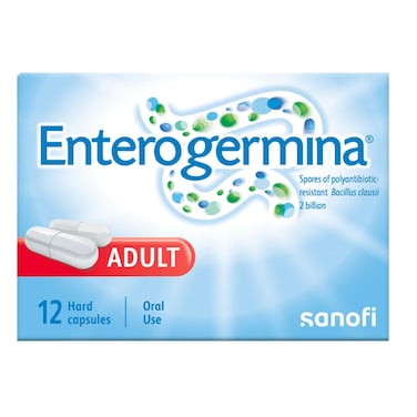 Enterogermina Probiotic 2 Billion Capsules, 12 Tablets