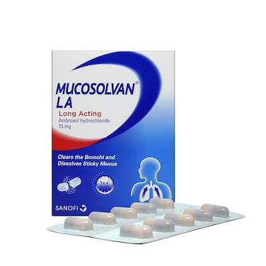 Mucosolvan Long Acting 75 mg Capsules 10&#39;s