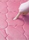 Fabienne Luxury Foam Prayer Mat Pink with Prayer Beads Soft Padded Prayer Rug 70x110 cm with Knee Support, Anti-Slip &amp; Lightweight &ndash; Ideal Gift for Elderly, Eid &amp; Ramadan