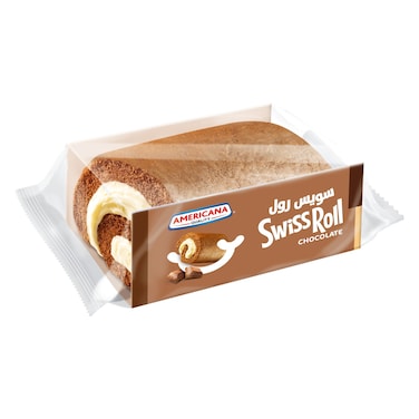 Americana Chocolate Swiss Roll, 60g