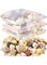 NALACAL 3 Bags Aquarium Filter Media, Bio Balls Aquarium Filter Media with Mesh Bag, Ceramic Rings for Aquarium Filter Pond and Fish Tank, Aquarium Filter Accessories Decorations, 1500 g Total