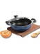 Zest Non-Stick Deep Kadai with Glass Lid - 24 cm, 3.1 L