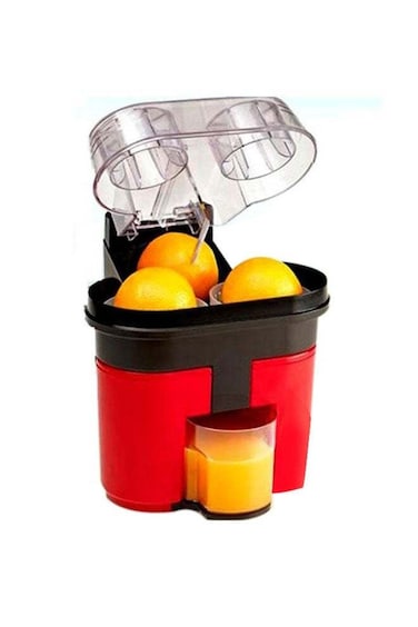 Countertop Orange Cutter And Juicer Electric Orange Cutter &amp; Juicer Red/Black