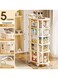 5 Layer Rolling Utility Storage Cart Drawer Style with Plastic Shelf and Wheels, Multifunctional Storage Organizer for Kitchen, Living Room, Office