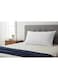 Home 1Piece Hotel Quality Cotton Pillow 300TC 50x70cm, White, Cooling Pillows for Side and Back Sleepers, Soft and Breathable, King