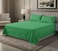 3&acirc;&euro;&lsquo;Piece Premium Microfiber Bed Sheet Set &acirc;&euro;&ldquo; Double Size Flat Sheet (230x255 cm) with 2 Pillowcases (50x75 cm) &acirc;&euro;&ldquo; Ultra&acirc;&euro;&lsquo;Soft, Breathable, Wrinkle&acirc;&euro;&lsquo;Resistant Fabric &acirc;&euro;&ldquo; Perfect for Home &amp; Hotel Use, Green