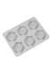 Honeycomb Cake Mold Grey