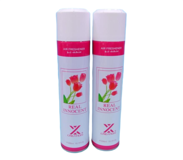 X Creation Real Innocent Air Freshener Spray 300ML Soft Clean Fragrance