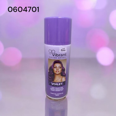 Lady Diana Hair Colour Spray Violet - 120ml Temporary Hair Dye