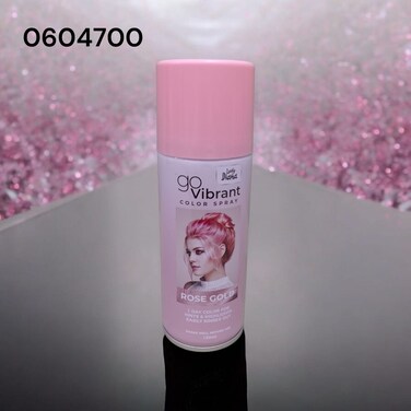 Lady Diana Hair Colour Rose Gold - 120ml Vibrant Hair Dye