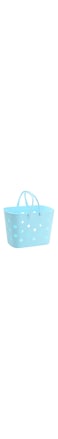 Arrangeli 2 Pack Portable Plastic Storage Basket - Shower Caddy with Handle Ideal Organizer for Bathroom, Kitchen, College Dorm, Gym (Blue)
