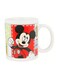 Hey Mickey Printed Coffee Mug White/Black/Red 325ml