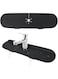 KASTWAVE Silicone Faucet Mat, Sink Splash Guard, Bathroom Faucet Water Catcher Mat, Water Catcher Mat for Kitchen &amp; Bathroom Countertop Protect, Keep Drying Kitchen Accessories (Black)