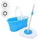 HYX Spin Mop With Bucket For Floor Cleaning, Microfiber Mops and Bucket with Wringer Set, Adjustable Handle, 360 Spinning Mop For Wet &amp; Dry Use