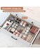 Multi-functional Transparent Storage Divider - Expandable Drawer Box for Underwear, Office &amp; Bathroom Organization
