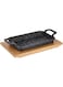 Vague Sizzling With Base, 22 Cm X 13.5 Size