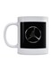 Basketball Printed Mug White/Black/Grey 350ml