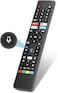 Gvirtue RM-C3250 RMC3250 Voice Remote Control Compatible with JVC Smart 4K UHD Ultra HD HDR LED LCD TV with Netflix, Youtube, Prime Video and Google Play Buttons LT-32CA690 (With Voice Search)