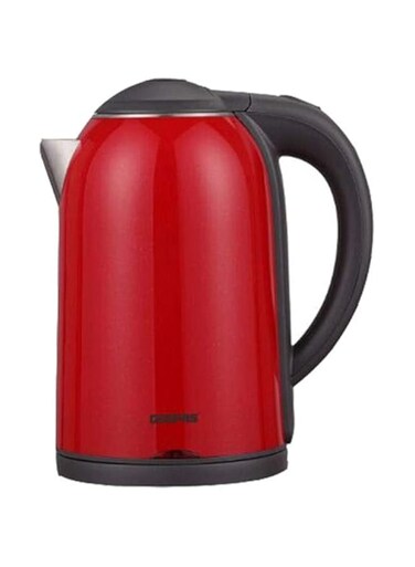 Geepas GK38013 Double Layer Electric Kettle1.7L- Cordless Water/Tea Kettle with Stainless Steel Double Wall, Auto Shut-Off &amp; Boil-Dry Protection  2 Years Warranty