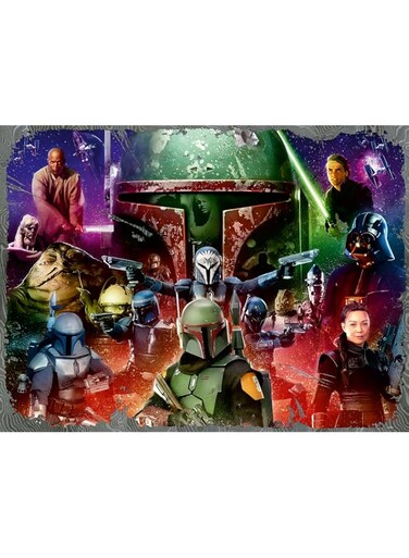 Ravensburger Star Wars Boba Fett: Bounty Hunter 1500 Piece Jigsaw Puzzle for Adults - 16918 - Every Piece is Unique, Softclick Technology Means Pieces Fit Together Perfectly