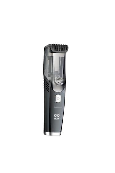 Lifestyle Air Suction Beard &amp; Body Trimmer with 8000RPM Motor &amp; Digital Display