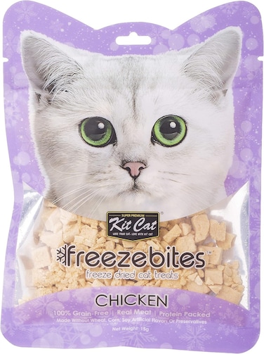 Kit Cat Freeze Bites Chicken Freeze Dried Cat Treats 15G