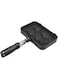 Azonee Fish Shape Cake Maker Nonstick Pan, Double Sided Waffle Pan Cake Frying Pan, Coating Aluminum Alloy Waffle Maker Pot for Home Kitchen Sandwich Breakfast Waffle Baking Mold