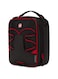 SwissGear Expandable Insulated Lunch Bag, Black/Red, One Size, Insulated/Expandable