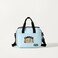 Lunch Bag - BT21 Flower - 1Cmprt (Polyester) Blue \ 25X20X13.5Cm