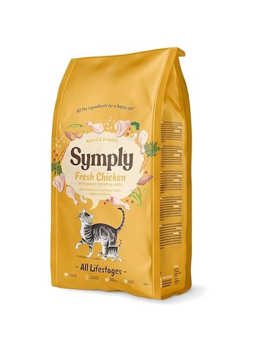 Symply Cat Dry Food with Chicken - All Life Stages 1.5KG