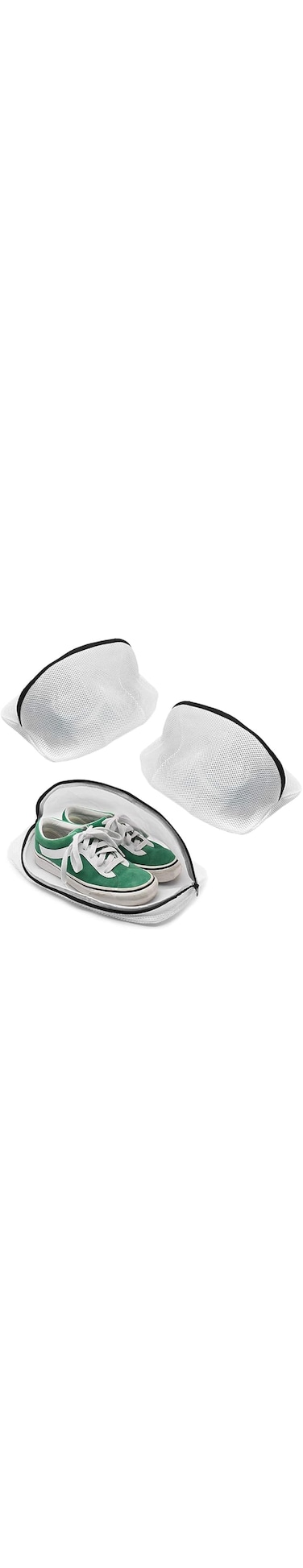 Showay Shoe Wash Bags, Set Of 3 REUsable Mesh Laundry Bags With Zip For Sneakers, Trainers, Running Shoes, Fit Up To Men Size 12, Shoeb01-3Pcs, Shoeb01
