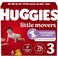 Huggies Baby Diapers Size 3, 76 Ct, Little Movers