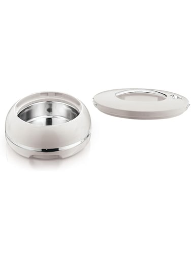 PINNEACLE Winsor Panayaa Thermo Container 3300ml- Stainless Steel Insulated Hot Pot   Thermal Food Storage Containers Warmers   SILVER