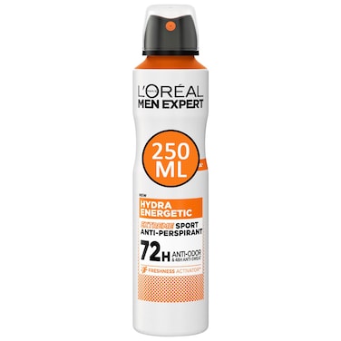L'Oreal Men Expert Hydra Energetic Deodorant Spray 250ml