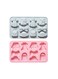 10 Compartments Costume Dress Up Theme Modelling Silicone Mould Chocolate Cake Mould Ice Cube Mould Baking Moulds