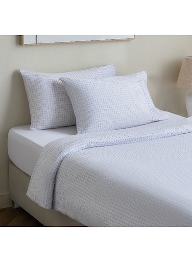 Box Ferum 3-Piece Microfiber Twin Duvet Quilt Cover Set - 150x220 cm