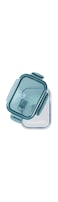 Royalford Rectangular Air Tight Container - 600 ml Transparent Lids - BPA Free - for Home Kitchen or Restaurant