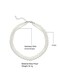 Double Layer Faux Pearl Choker Necklace Elegant Alloy &amp; Pearl Jewelry