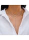 Dainty Y-Shaped Lariat Necklace with Pearl Drop