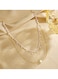 Triple Layer Pearl Choker Necklace