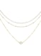 Triple Layer Pearl Choker Necklace