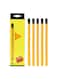 Box of 12 HB Hexagonal Wood Pencils with Sharpener Writing &amp; Drawing Set