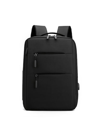Multifunctional Waterproof Travel Bag with Large Capacity for School and Outdoor Exploration Black
