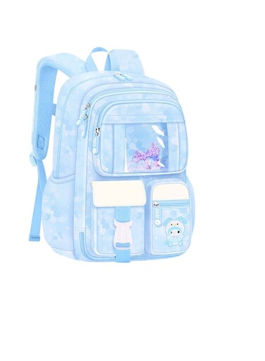 Kids Blue School Backpack with Multiple Compartments &ndash; 44 x 31.5 x 17 cm