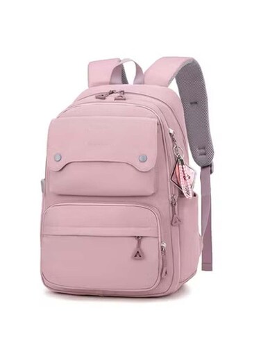 Stylish Pink School Backpack