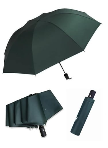 Fully Automatic Dual-Purpose Umbrella Midsummer Green