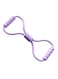 Fairy Purple 8-Shaped Fitness Elastic Band Shoulder, Chest &amp; Back Exercise Rope